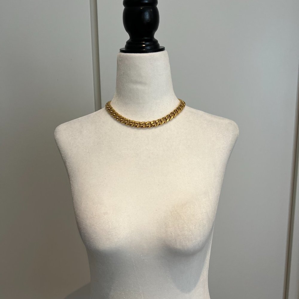 Gold Plated Chain Link Choker